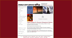 Desktop Screenshot of mobilecopyservice.com